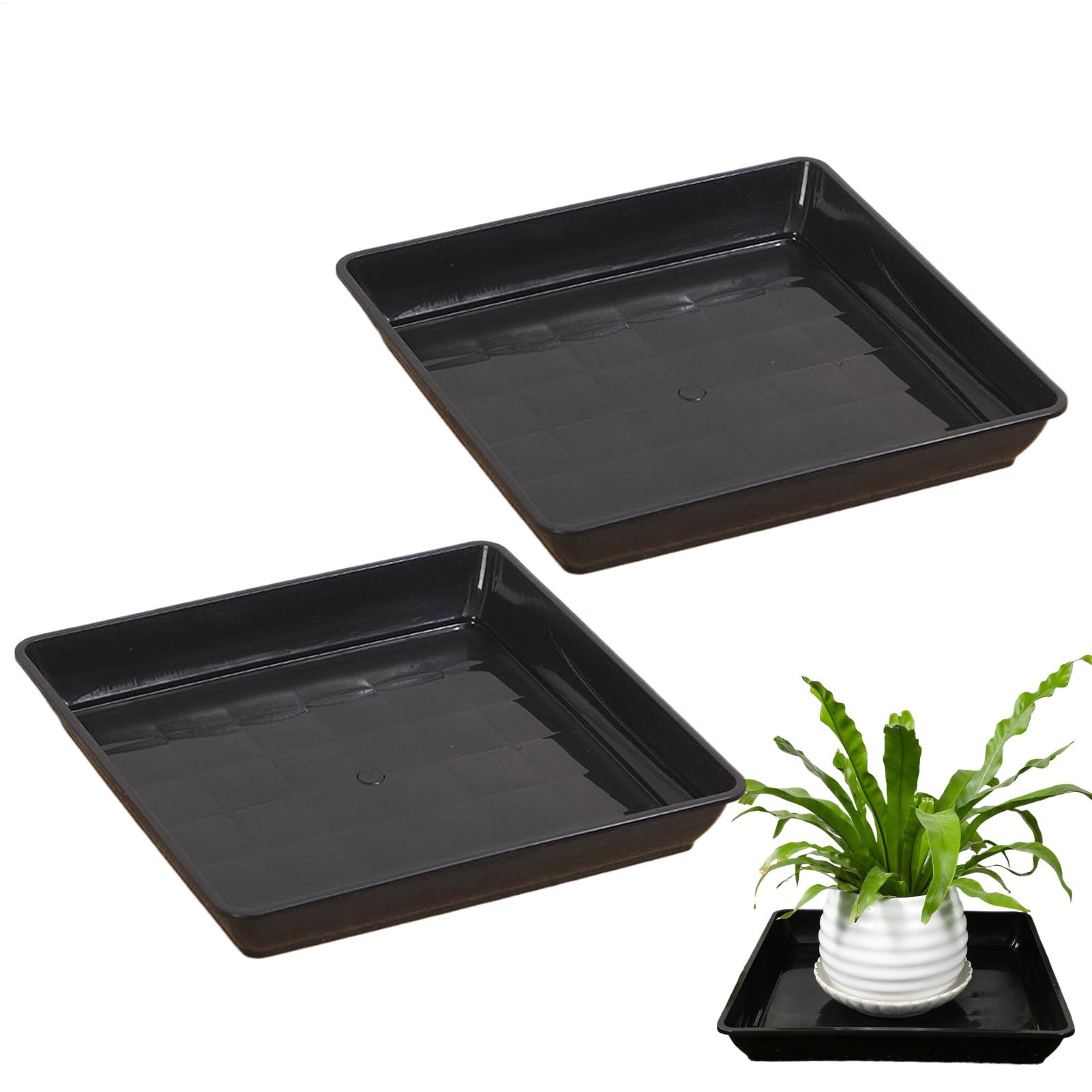 Drip Tray Saucer - Plant Trays for Pots 2 Pieces