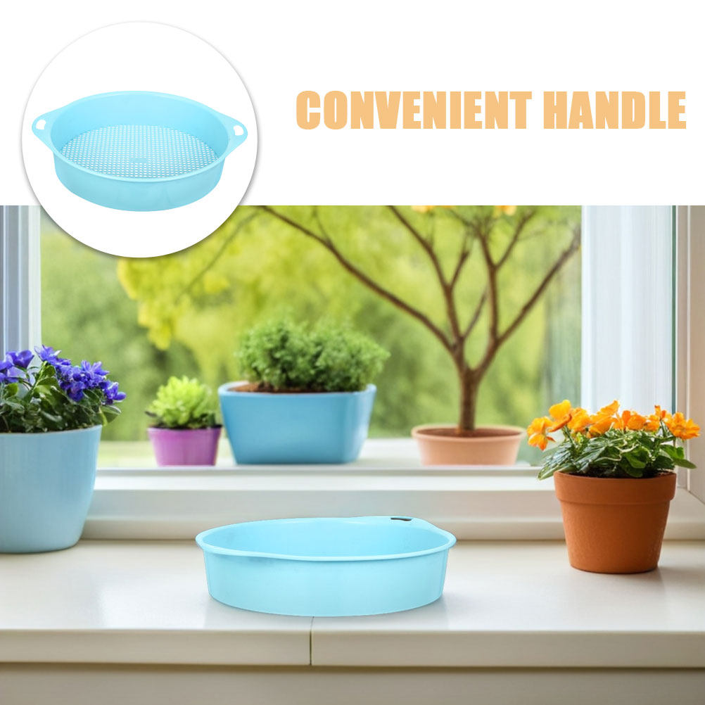 2Pcs Plastic Garden Soil Sieve - огляд і ціна Bonsai Garden Tools