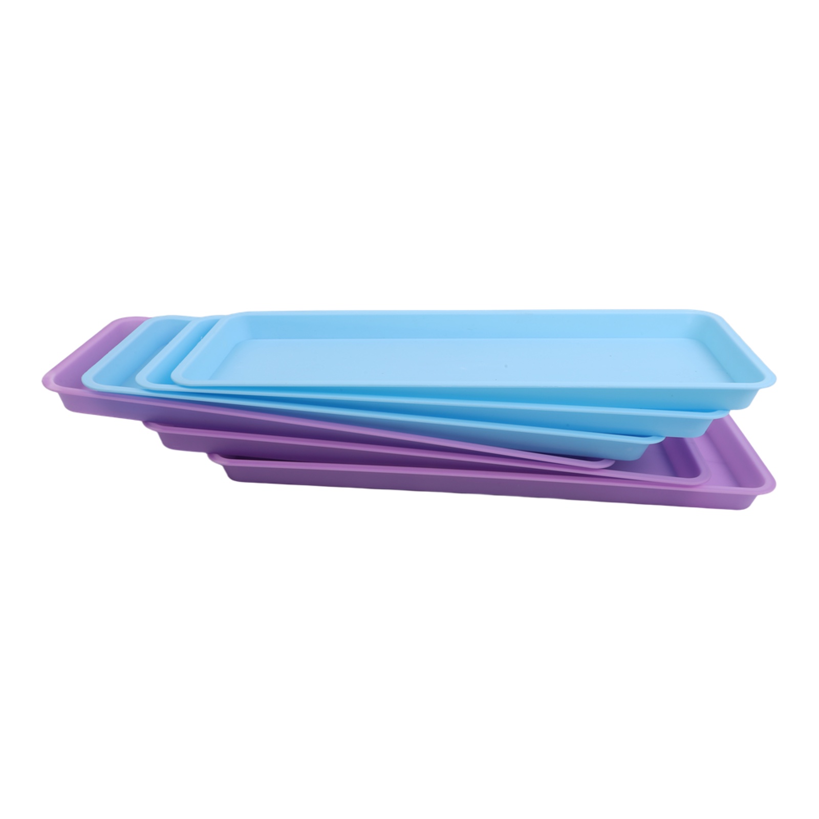 6 Piece Rectangular Plastic Fo - огляд і ціна Drip Tray Saucer