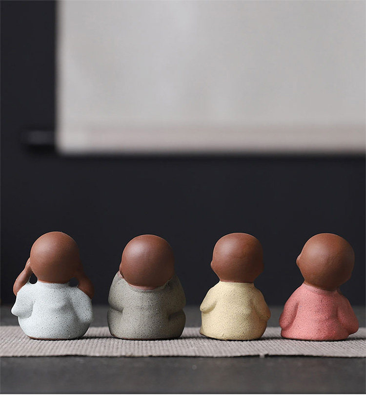 Y Ceramic Mini Monk Figurines  - огляд і ціна Bonsai Garden Meaning