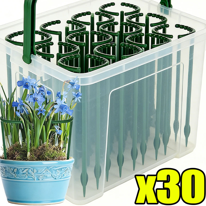30-1PCS Plastic Plant Support  - огляд і ціна Bonsai Garden Tools
