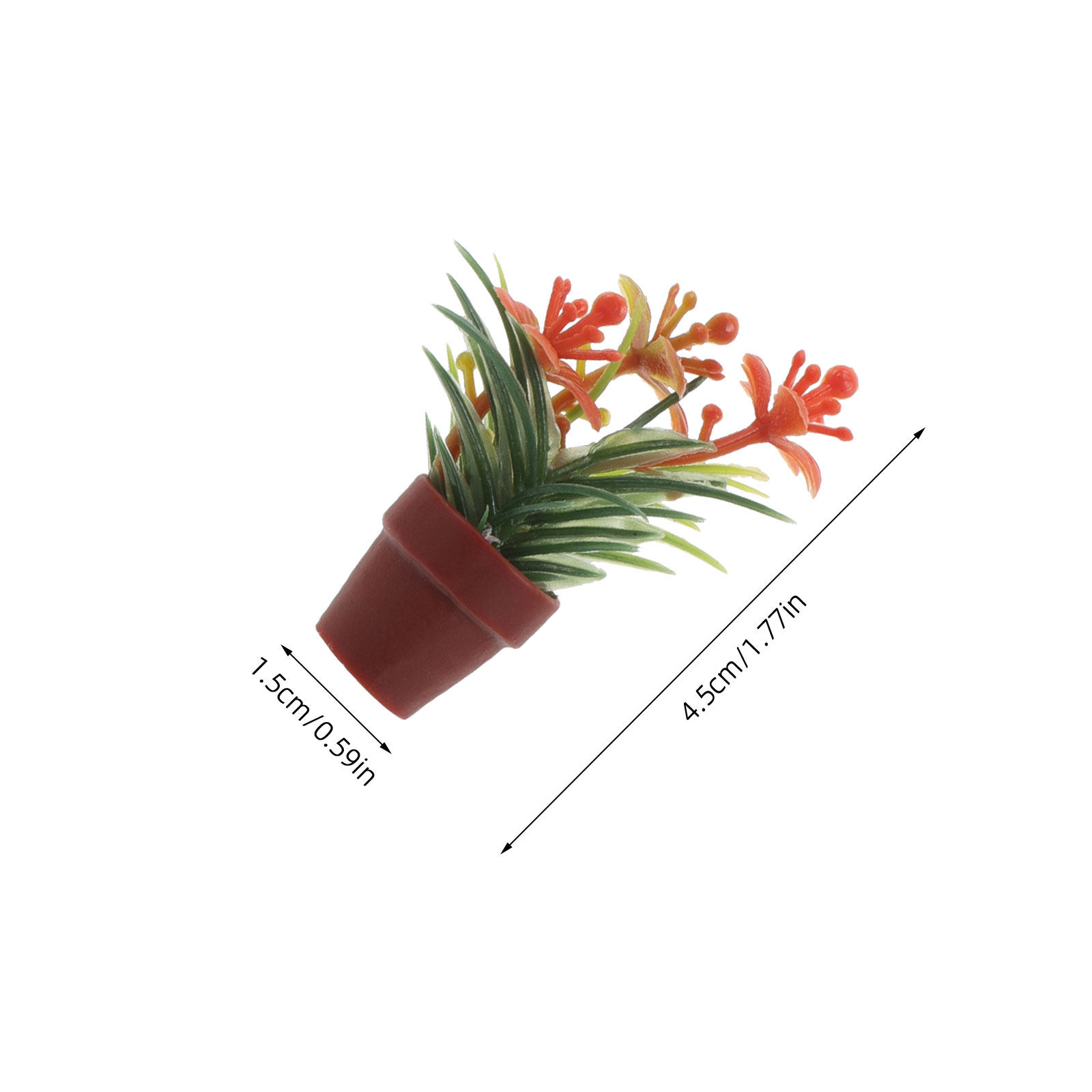 8Pcs Miniature Artificial Pott - огляд і ціна Bonsai Garden Plants