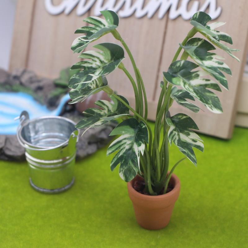 New.1PC 1/12 Dollhouse Simulat - огляд і ціна Bonsai Garden Plants