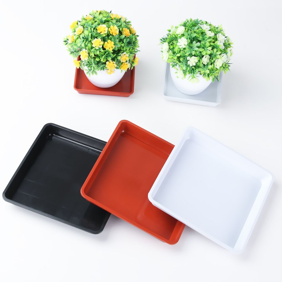 Square Shape Plastic Saucers P - огляд і ціна Drip Tray Saucer